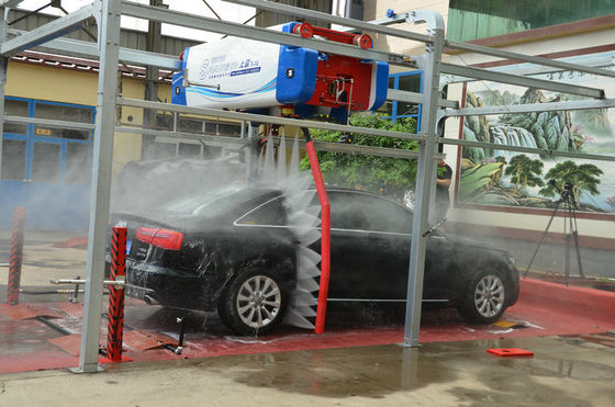 360 degrés rotatoires machine automatique de nettoyage de voiture de 4,5 minutes
